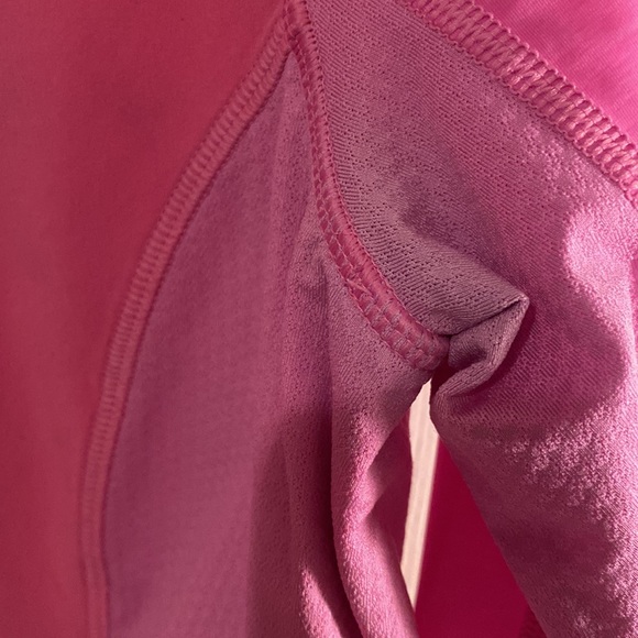 Pink Lululemon size 6 half zip pullover - Picture 5 of 8